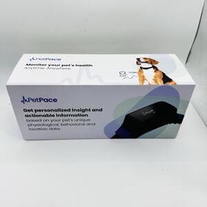 PetPace 2.0 Smart Collar Wi-Fi GPS Vital Health Monitoring Collar | Size Medium